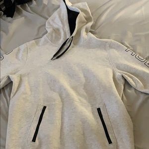 Hollister Cream/White Hoodie